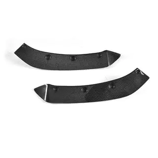 Carbon Frontstoßstangen Flaps (für Base/S) Foto 4