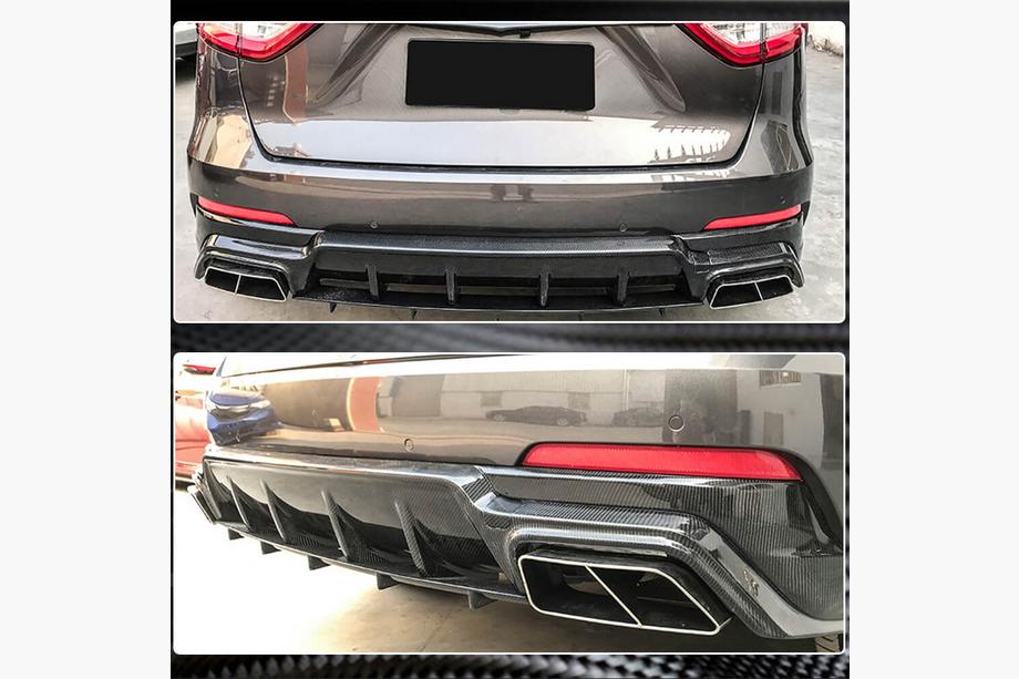 Maserati Levante 2016- Heckdiffusor V1 (für Base/S, Carbon) Foto 4
