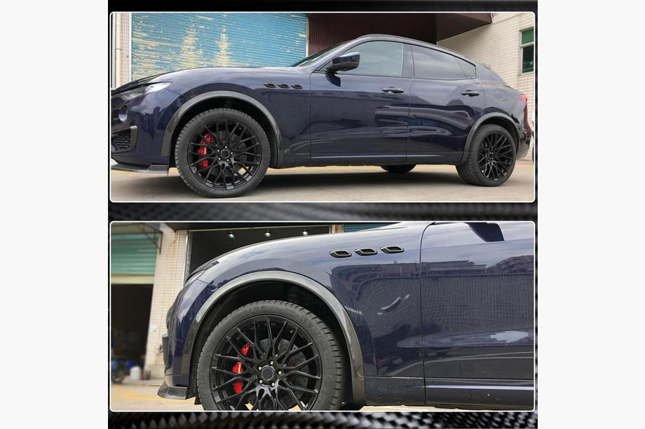 Maserati Levante 2016- Kotflügelverkleidungen vorne (Carbon) Foto 3