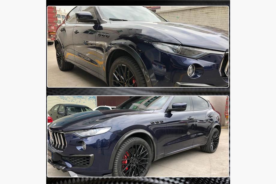 Maserati Levante 2016- Kotflügelverkleidungen vorne (Carbon) Foto 4