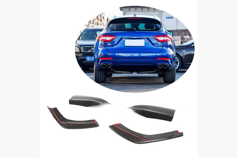 Maserati Levante 2016- Carbon-Heckstoßstangenabdeckung Image