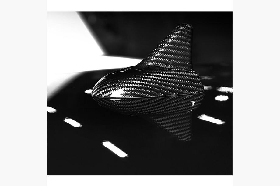 Maserati Quattroporte 2013-2023 Dachflosse (Carbon) Foto 3