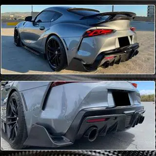 Carbon-Heckstoßstangenabdeckung Foto 4