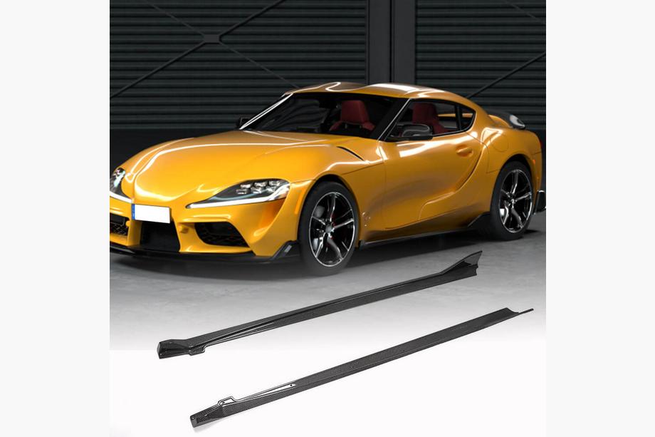 Toyota Supra 2019- Seitenschweller (Carbon) Foto 1