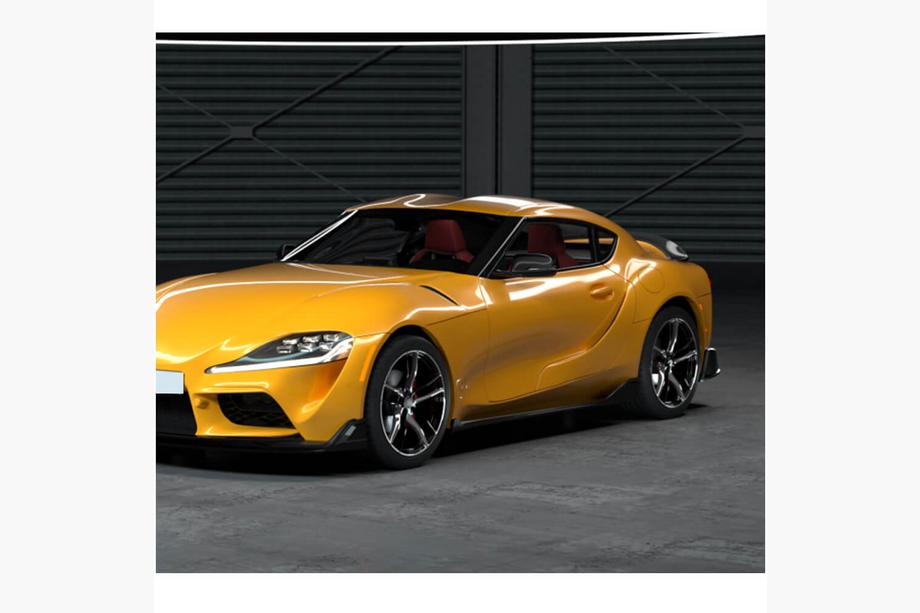Toyota Supra 2019- Seitenschweller (Carbon) Foto 4