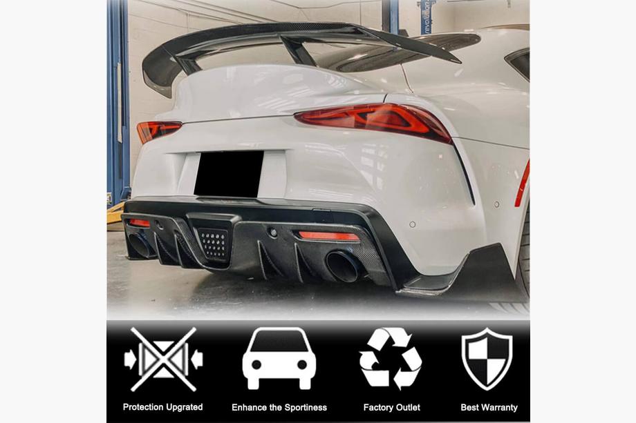 Toyota Supra 2019- Heckdiffusor V1 (Carbon) Foto 1