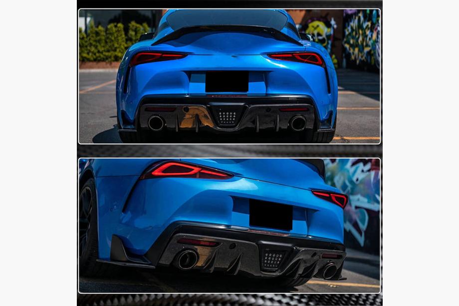 Toyota Supra 2019- Heckdiffusor V1 (Carbon) Foto 3