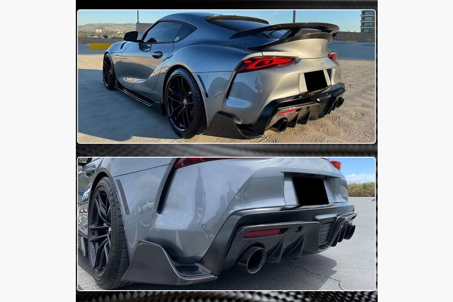 Toyota Supra 2019- Heckdiffusor V1 (Carbon) Foto 4