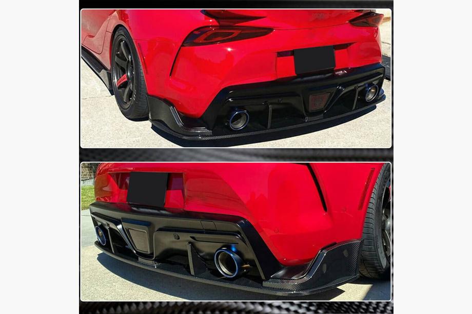 Toyota Supra 2019- Heckdiffusor V2 (Carbon) Foto 4