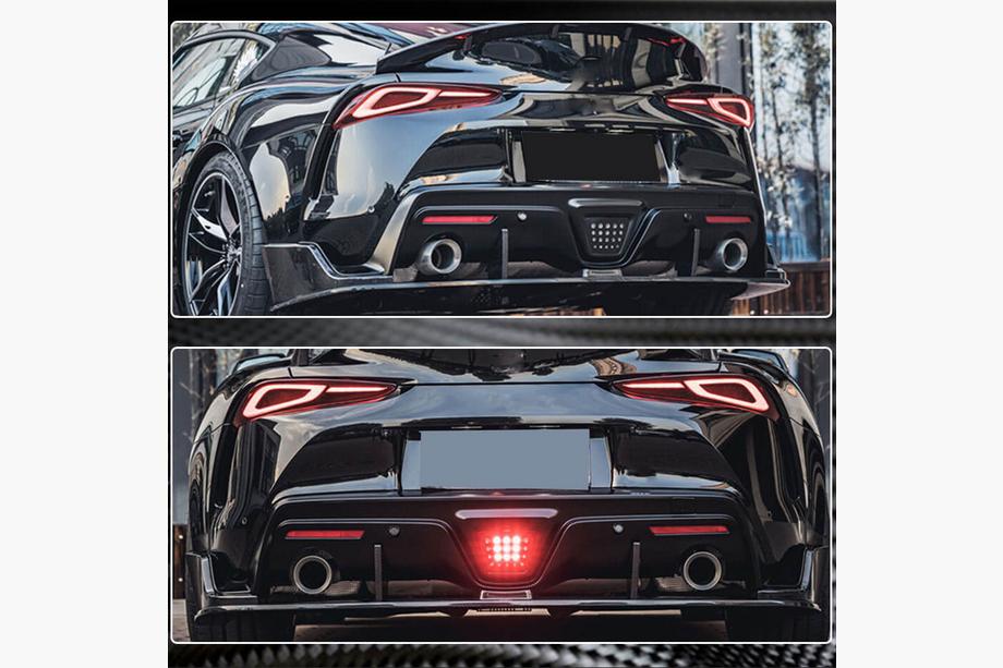 Toyota Supra 2019- Heckdiffusor V2 (Carbon) Foto 5
