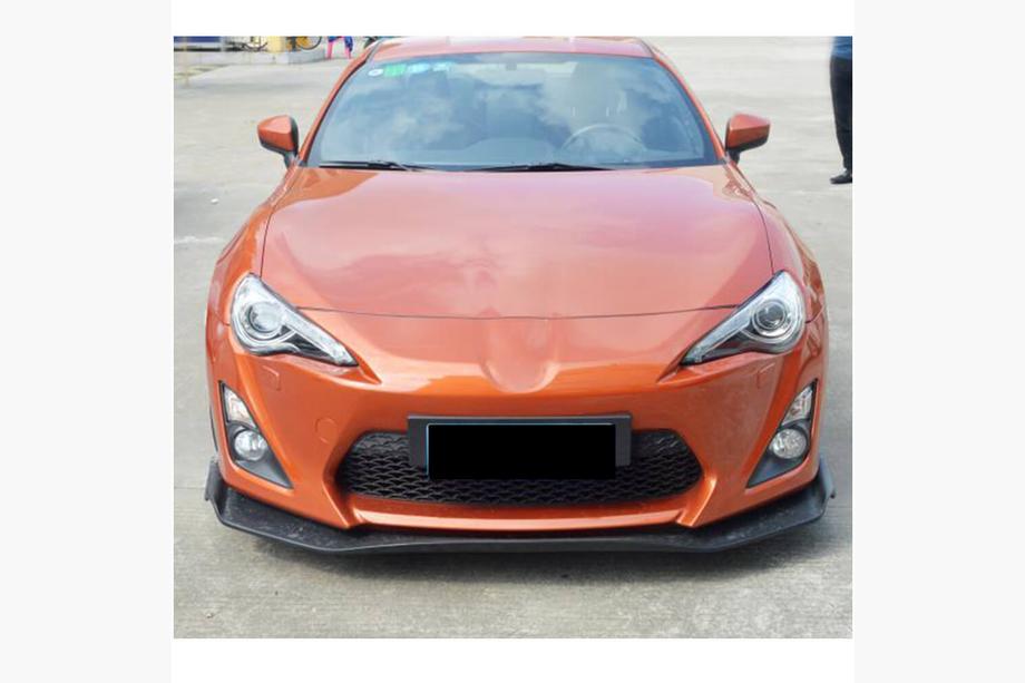 Toyota GT86 2011- Frontspoiler Lippe V3 (Carbon) Foto 2