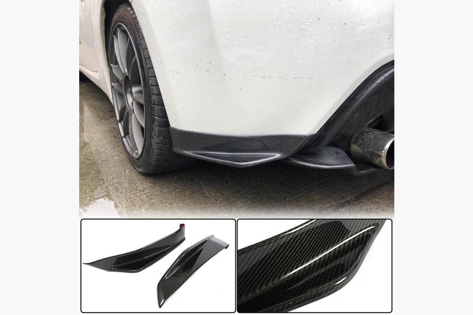Subaru BRZ 2012-2021 Heckstoßstangen Abdeckung V1 (Carbon) Foto 1