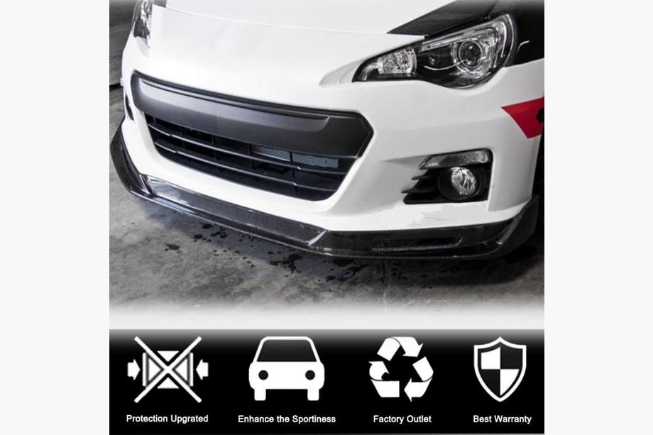 Subaru BRZ 2012-2021 Frontlippe Stoßstange Aufsatz (Carbon) Foto 2