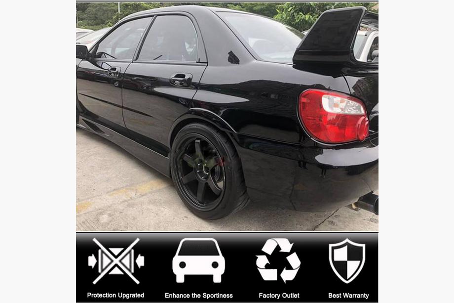 Subaru Impreza 2000-2007 Kotflügelverbreiterungen (Kunststoff) Foto 2