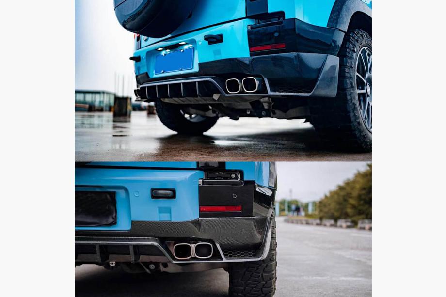 Land Rover Defender 2019- Heckdiffusor (Carbon) Foto 2