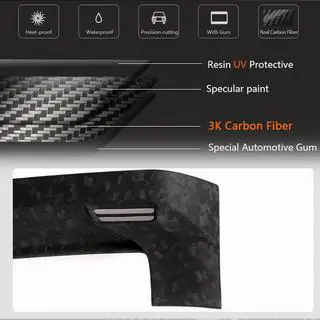 Kühlergrill Abdeckung (Carbon) Foto 4
