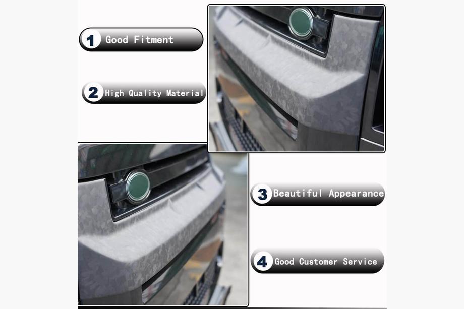 Land Rover Defender 2019- Kühlergrill Abdeckung (Carbon) Foto 3