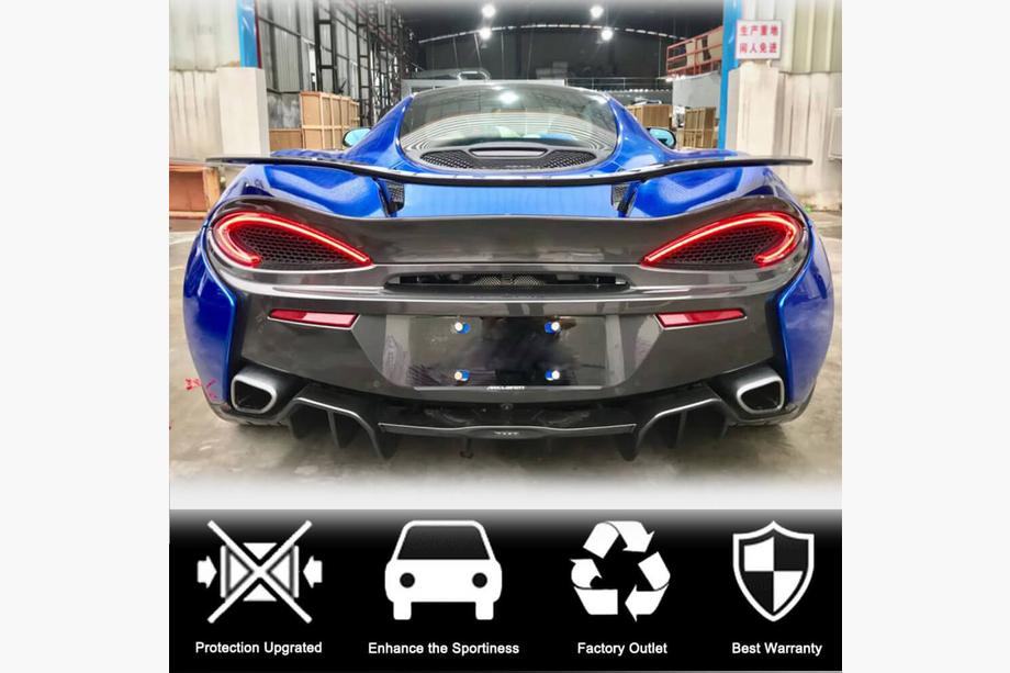 McLaren 540C/570S 2015-2020 Heckspoiler V1 (Carbon) Foto 3