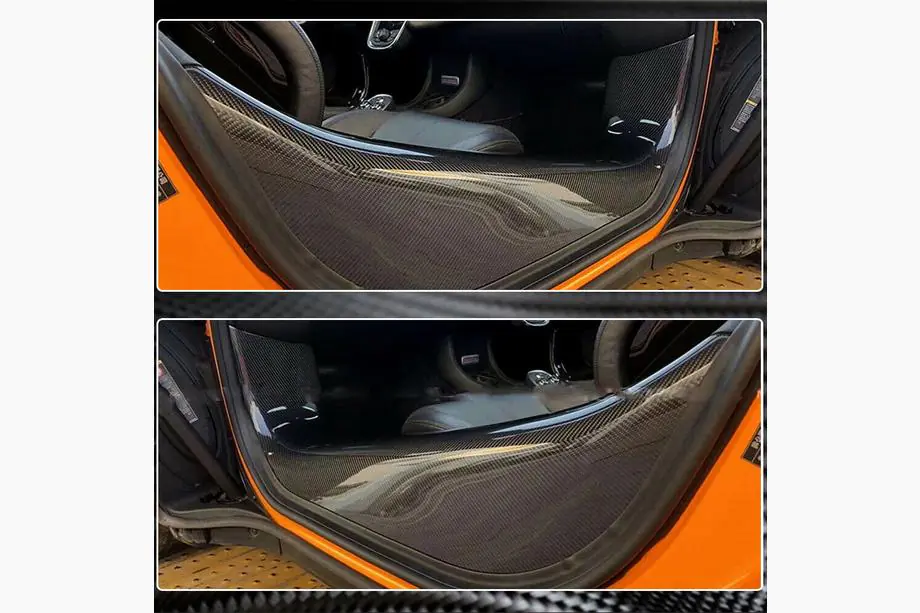 McLaren 540C/570S 2015-2020 Einstiegsleisten Abdeckungen (Carbon) Foto 5