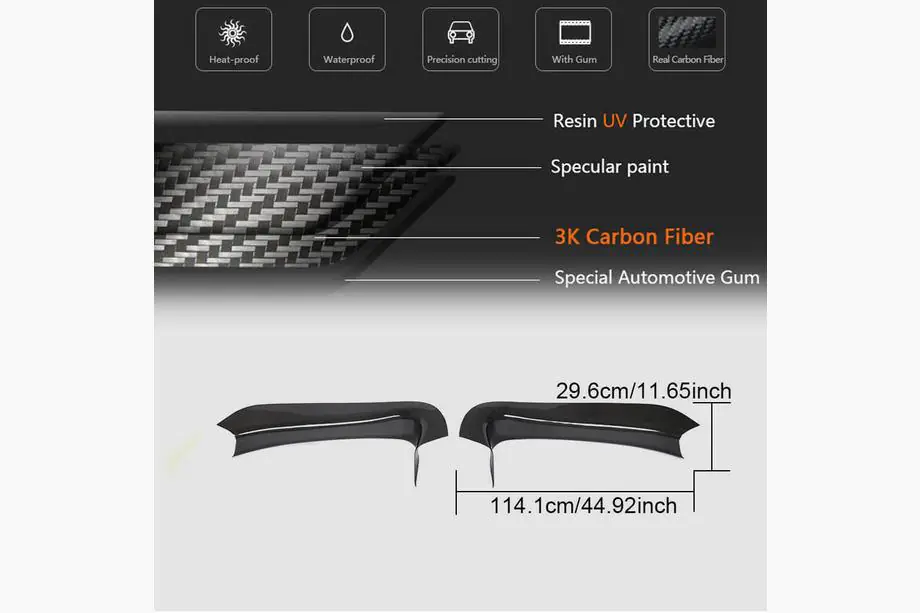 McLaren 540C/570S 2015-2020 Einstiegsleisten Abdeckungen (Carbon) Foto 6