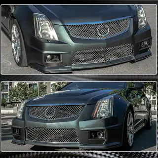 Carbon Frontstoßstangen Flaps für CTS V Coupe Foto 3