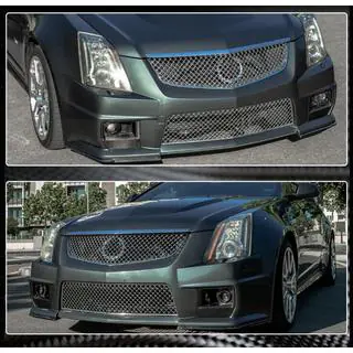Carbon Frontstoßstangen Abdeckungen (für CTS V Coupe) Foto 2