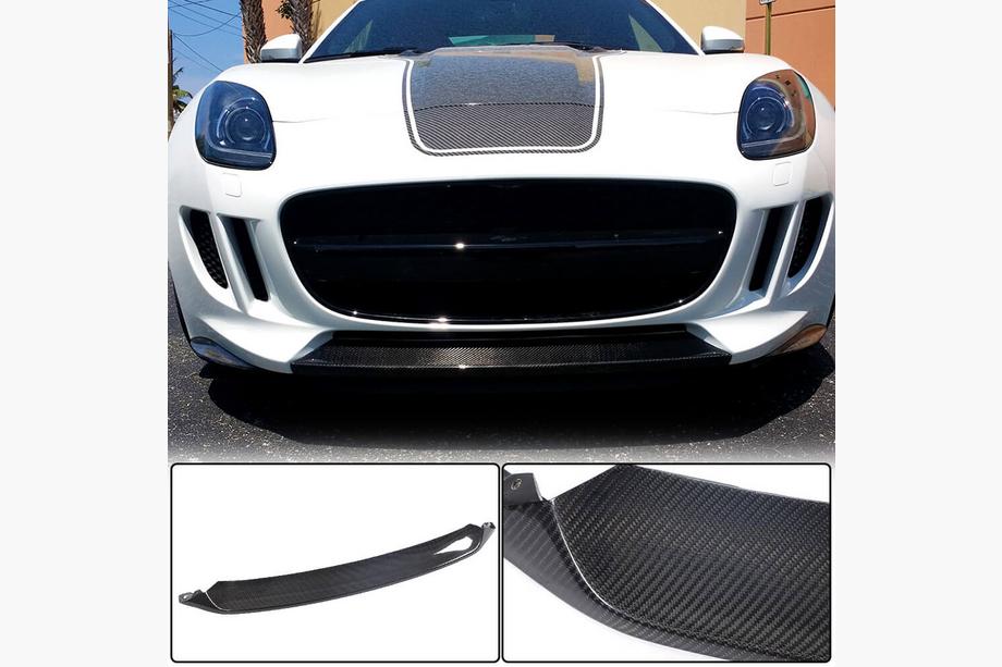 Jaguar Project 7 2013-2015 Frontstoßstange Lippe Aufsatz (2013-2015, Carbon) Foto 1