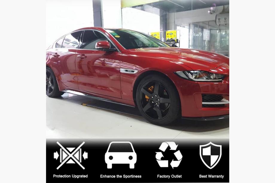Jaguar XE 2016- Seitenschweller (2015-2019, Carbon) Foto 2