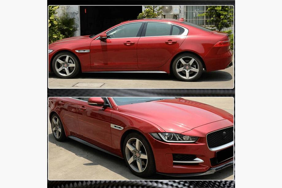Jaguar XE 2016- Seitenschweller (2015-2019, Carbon) Foto 3