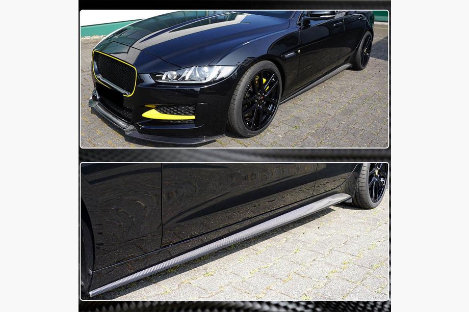 Jaguar XE 2016- Seitenschweller (2015-2019, Carbon) Foto 4