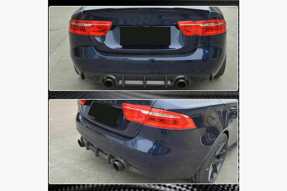 Jaguar XE 2016- Heckdiffusor V2 (2015-2019, Carbon) Foto 5