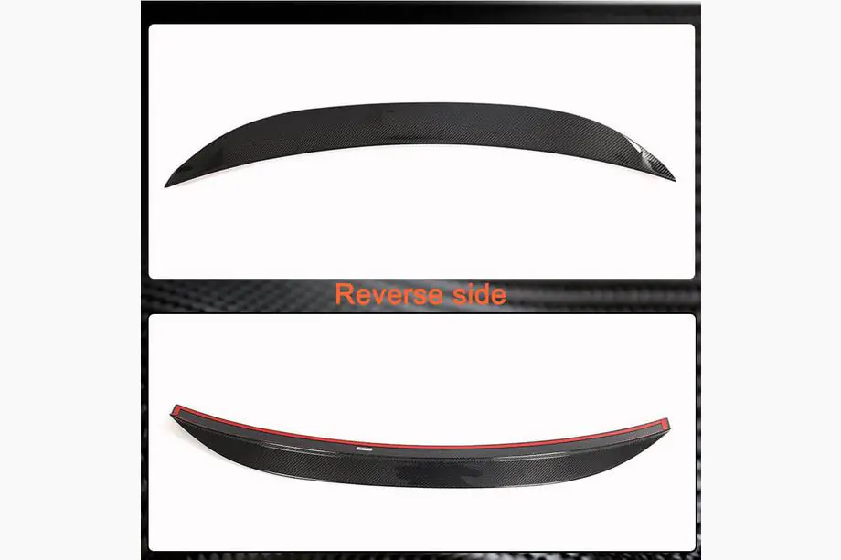 Kia Stinger 2017-2023 Spoiler V2 (Carbon) Foto 6