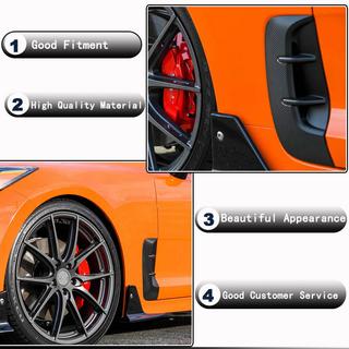 Kotflügelverkleidungen vorne (Carbon) Kia Stinger 2017-2023 Foto 2