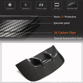 Kotflügelverkleidungen vorne (Carbon) Foto 3