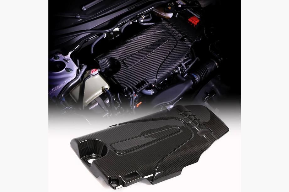 Honda Civic Sedan X 2016-2021 Motorabdeckung (Carbon) Foto 1