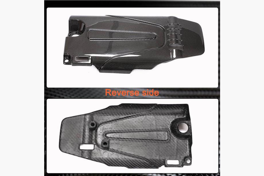 Honda Civic Sedan X 2016-2021 Motorabdeckung (Carbon) Foto 6