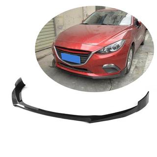 Frontstoßstangenlippe Aufsatz (2014-2016, Carbon) Mazda 3 2013-2019 Foto 1