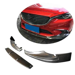 Frontlippe V1 für Frontstoßstange (2017-2019, Carbon) Mazda 6 2012-2024 Foto 1