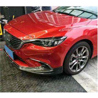 Frontlippe V1 für Frontstoßstange (2017-2019, Carbon) Mazda 6 2012-2024 Foto 3
