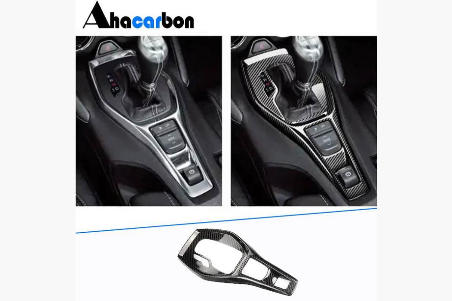 Chevrolet Camaro 2015- Abdeckung für Wählhebel (Carbon) Foto 1