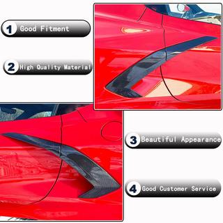 Carbon Abdeckungen für hintere Kotflügel (2019-2022) Chevrolet Corvette C8 2019- Foto 3