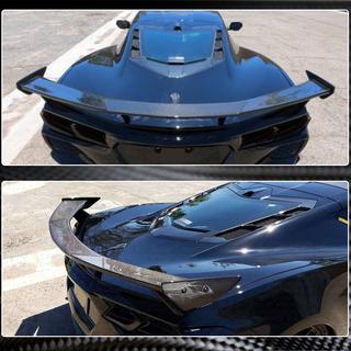 Heckspoiler V1 (Carbon) Chevrolet Corvette C8 2019- Foto 3