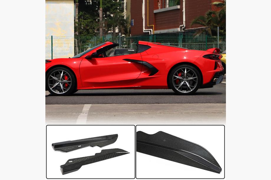 Chevrolet Corvette C8 2019- Seitenschweller (Carbon) Image