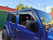 Jeep Wrangler 2018- Windabweiser Niken Luxury (4 Stk) Foto 4