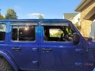 Jeep Wrangler 2018- Windabweiser Niken Luxury (4 Stk) Foto 1