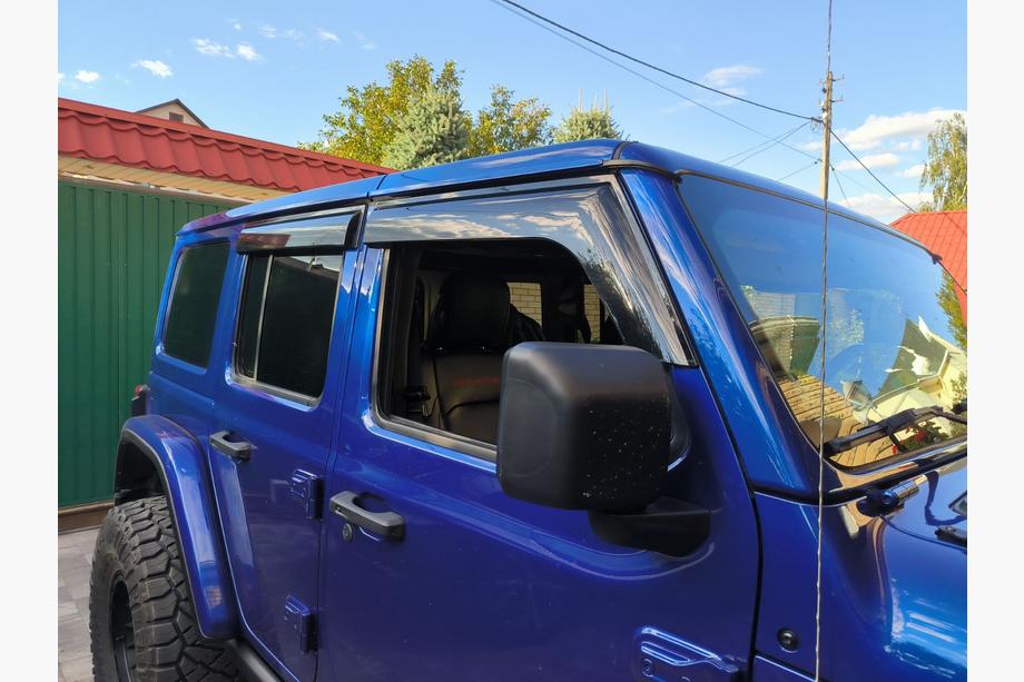 Jeep Wrangler 2018- Windabweiser Niken Luxury (4 Stk) Foto 4