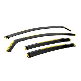 Einschub-Windabweiser Niken Luxury (SD/HB, 2008-2013, 4 Stk) Opel Insignia 2008-2017 Foto 3