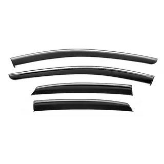 Windabweiser mit Chromleiste Niken Luxury (4 Stk) Foto 1
