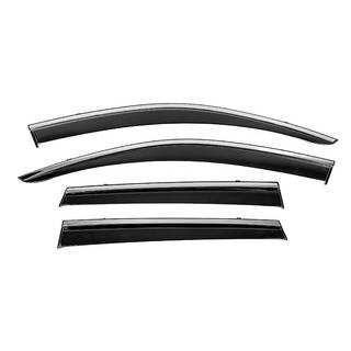 Windabweiser mit Chromleiste Niken Luxury (4 Stk) Volkswagen Touareg 2010-2018 Foto 1