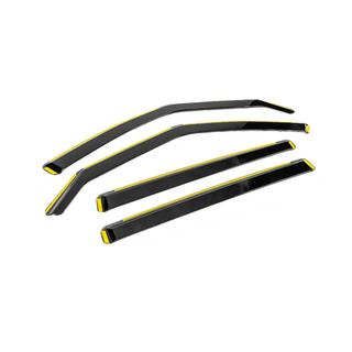 Windabweiser zum Einstecken Niken Luxury (4 Stk) Opel Zafira C Tourer 2011-2019 Foto 3